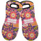 Birds & Hearts Neoprene Oven Mitts - Set of 2 w/ Name or Text