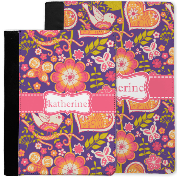 Birds & Hearts Notebook Padfolio - MAIN