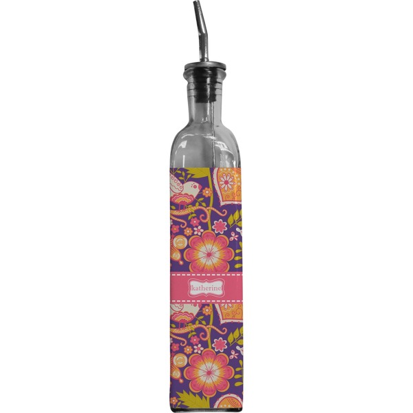 Custom Birds & Hearts Oil Dispenser Bottle (Personalized)