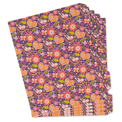 Birds & Hearts Binder Tab Divider Set (Personalized)