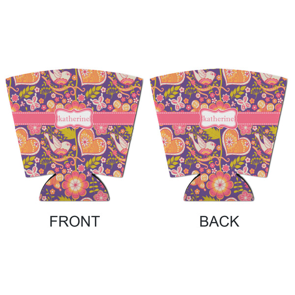 Birds & Hearts Party Cup Sleeves - with bottom - APPROVAL