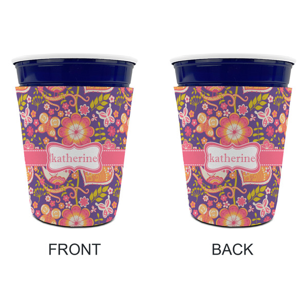 Birds & Hearts Party Cup Sleeves - without bottom - Approval