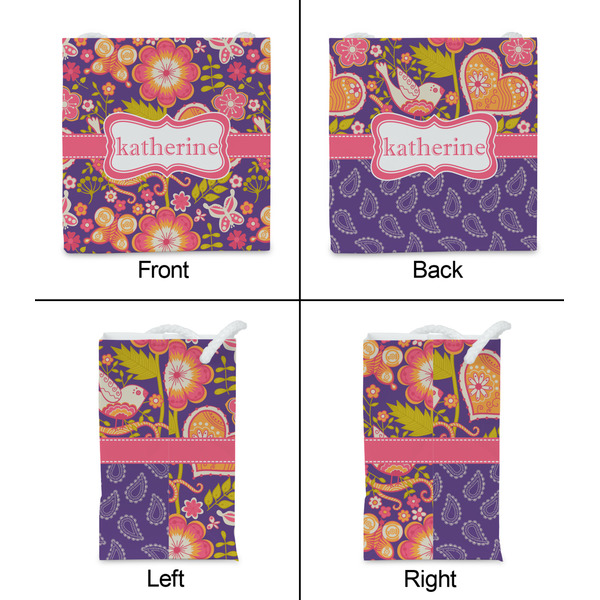 Birds & Hearts Party Favor Gift Bag - Matte - Approval