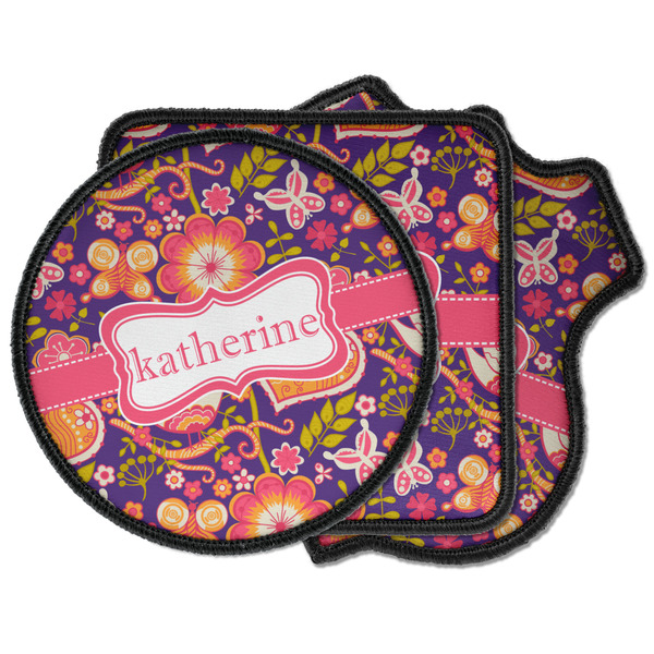 Custom Birds & Hearts Iron on Patches (Personalized)