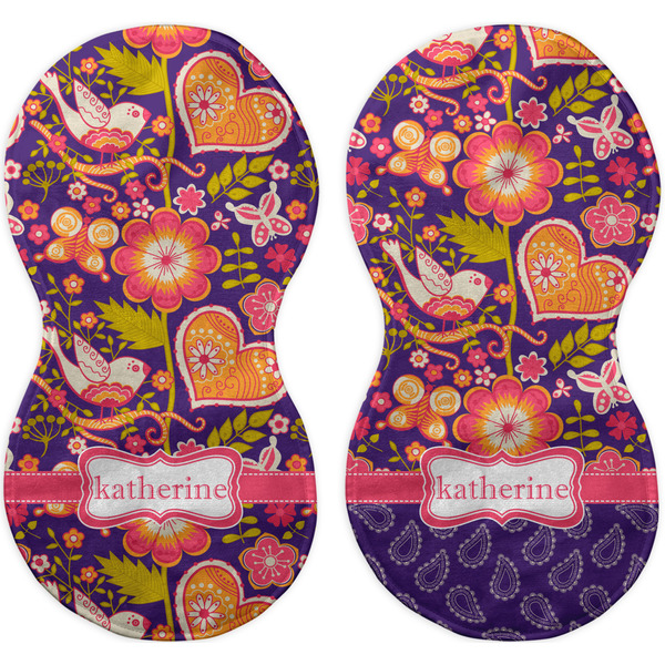 Birds & Hearts Peanut Shaped Burps - Approval