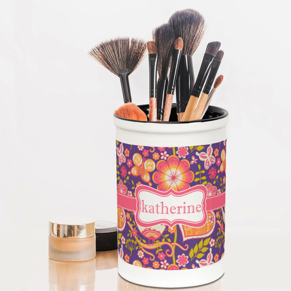 Birds & Hearts Pencil Holder - LIFESTYLE makeup