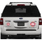 Birds & Hearts Personalized Car Magnets on Ford Explorer