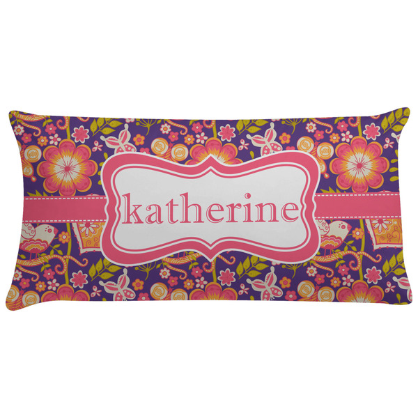 Custom Birds & Hearts Pillow Case (Personalized)