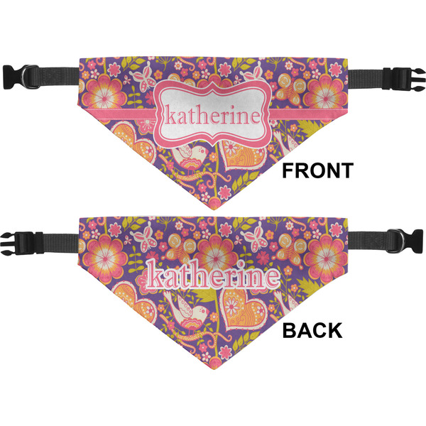 Birds & Hearts Pet Bandana Approval