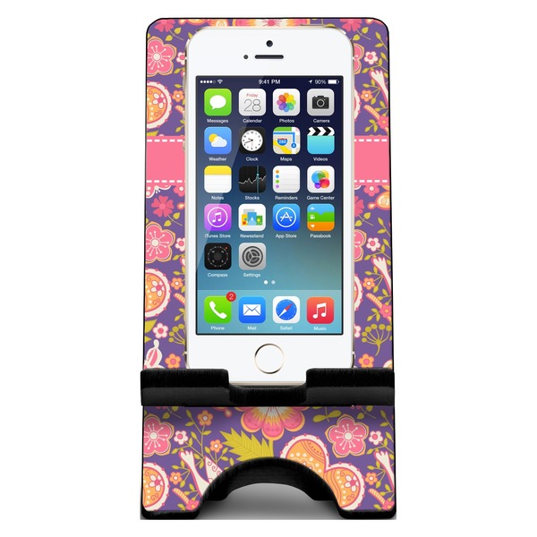 Birds & Hearts Phone Stand w/ Phone