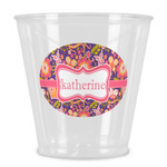Birds & Hearts Plastic Shot Glass (Personalized)
