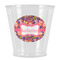 Birds & Hearts Plastic Shot Glass (Personalized)