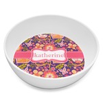 Birds & Hearts Melamine Bowl - 8 oz (Personalized)
