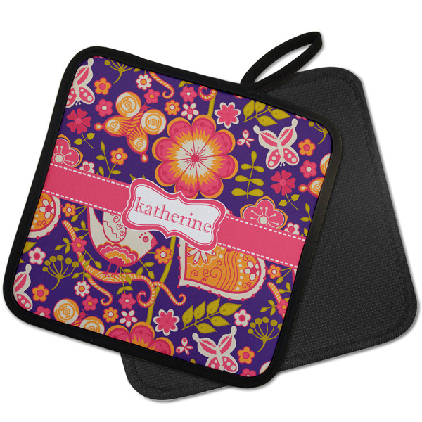 Birds & Hearts Pot Holders - PARENT MAIN