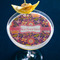 Birds & Hearts Printed Drink Topper - XLarge - In Context