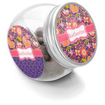 Birds & Hearts Puppy Treat Jar (Personalized)