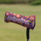 Birds & Hearts Putter Cover - On Putter