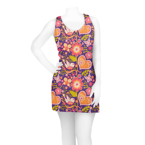 Birds & Hearts Racerback Dress - On Model - Front