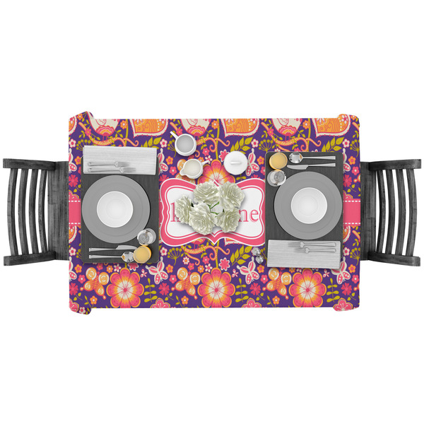 Birds & Hearts Rectangular Tablecloths - LIFESTYLE