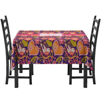 Birds & Hearts Tablecloth (Personalized)