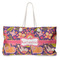 Birds & Hearts Large Tote Bag with Rope Handles (Personalized)
