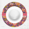 Birds & Hearts Round Linen Placemats - LIFESTYLE (single)