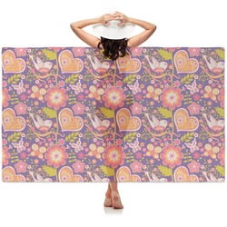 Birds & Hearts Sheer Sarong