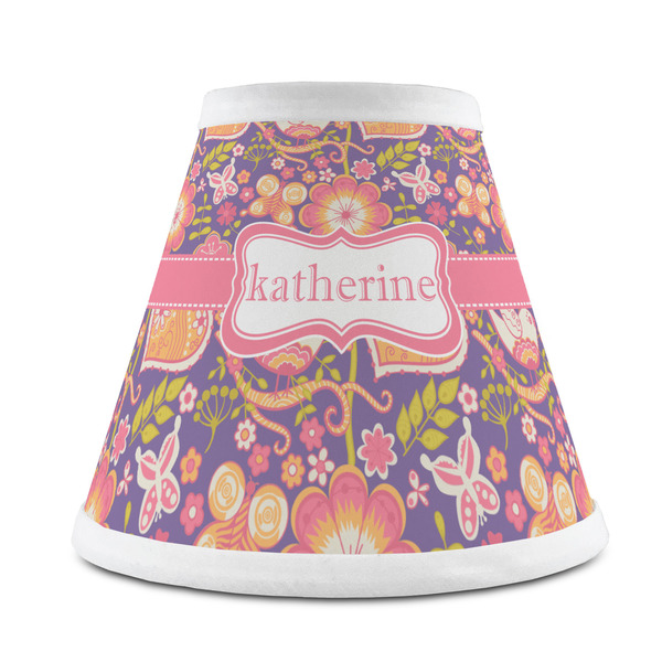 Custom Birds & Hearts Chandelier Lamp Shade (Personalized)