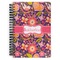 Birds & Hearts Spiral Notebook (Personalized)