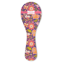 Birds & Hearts Ceramic Spoon Rest (Personalized)