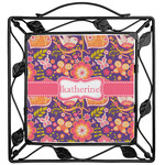 Birds & Hearts Square Trivet (Personalized)