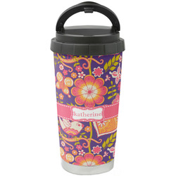 Birds & Hearts Stainless Steel Coffee Tumbler (Personalized)