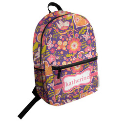 Birds & Hearts Student Backpack (Personalized)