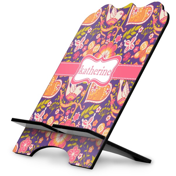 Custom Birds & Hearts Stylized Tablet Stand (Personalized)