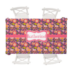 Birds & Hearts Tablecloth - 58"x102" (Personalized)