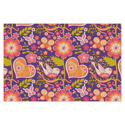 Birds & Hearts X-Large Tissue Papers Sheets - Heavyweight