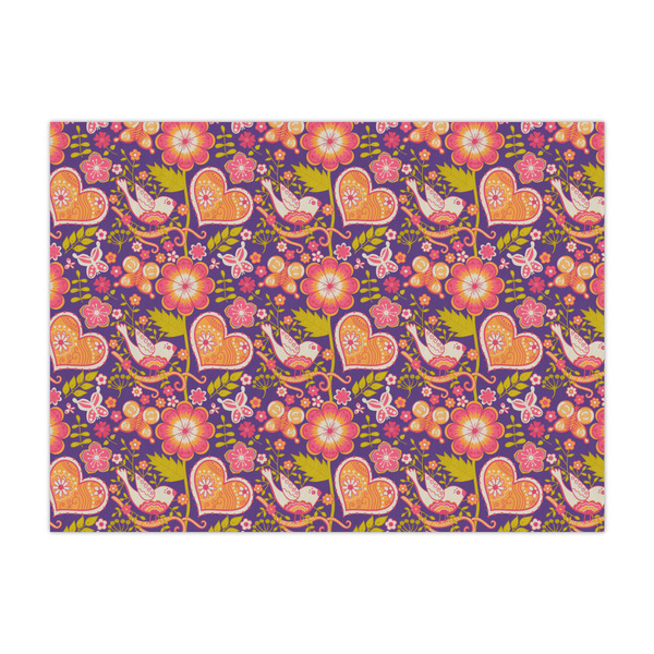 Custom Birds & Hearts Large Tissue Papers Sheets - Lightweight