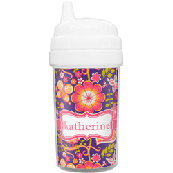 Birds & Hearts Toddler Sippy Cup (Personalized)
