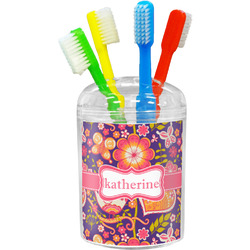 Birds & Hearts Toothbrush Holder (Personalized)