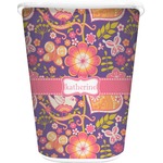 Birds & Hearts Waste Basket (Personalized)