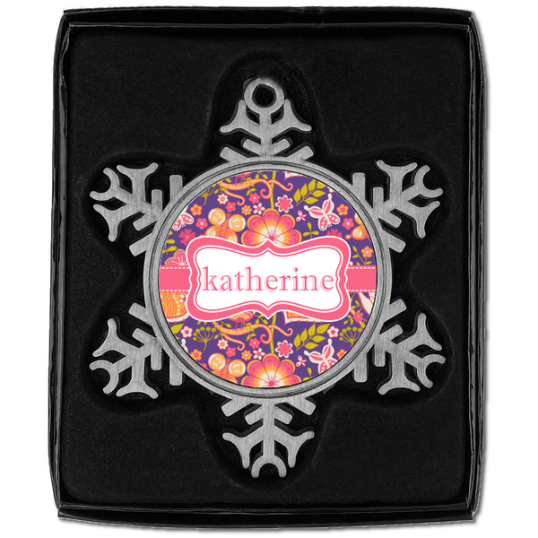 Birds & Hearts Vintage Snowflake - In box