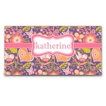 Birds & Hearts Wall Mounted Coat Rack (Personalized)