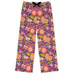 Birds & Hearts Womens Pajama Pants - XS