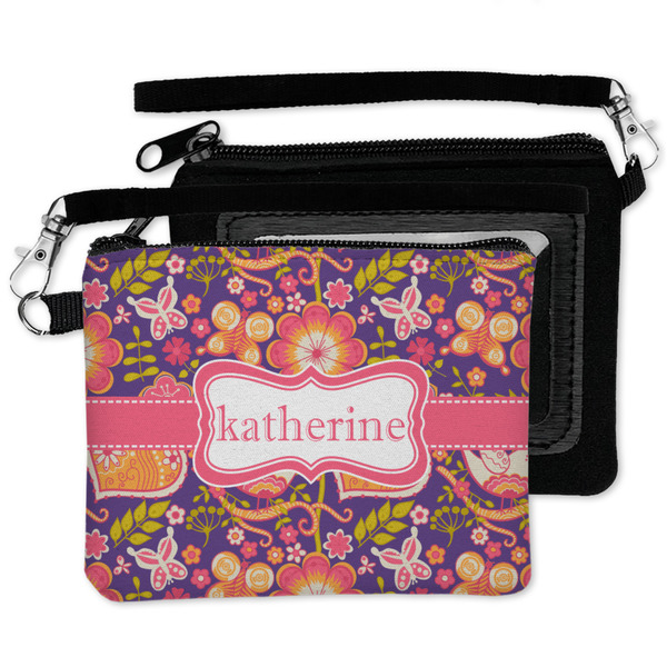 Birds & Hearts Wristlet ID Cases - MAIN