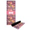 Birds & Hearts Yoga Mat with Black Rubber Back Full Print View