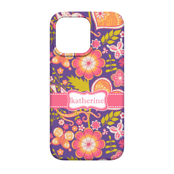 Birds & Hearts iPhone 13 Case - Back