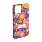 Birds & Hearts iPhone Case - Plastic - iPhone 15 Pro (Personalized)