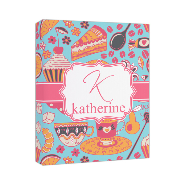 Custom Dessert & Coffee Canvas Print (Personalized)