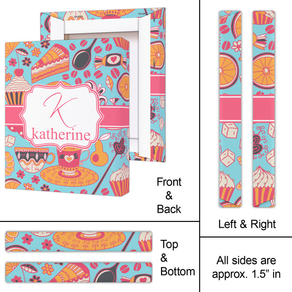 Dessert & Coffee 11x14 - Canvas Print - Approval