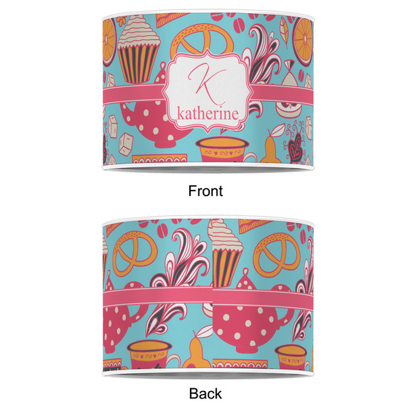 Dessert & Coffee 12" Drum Lampshade - APPROVAL (Poly Film)